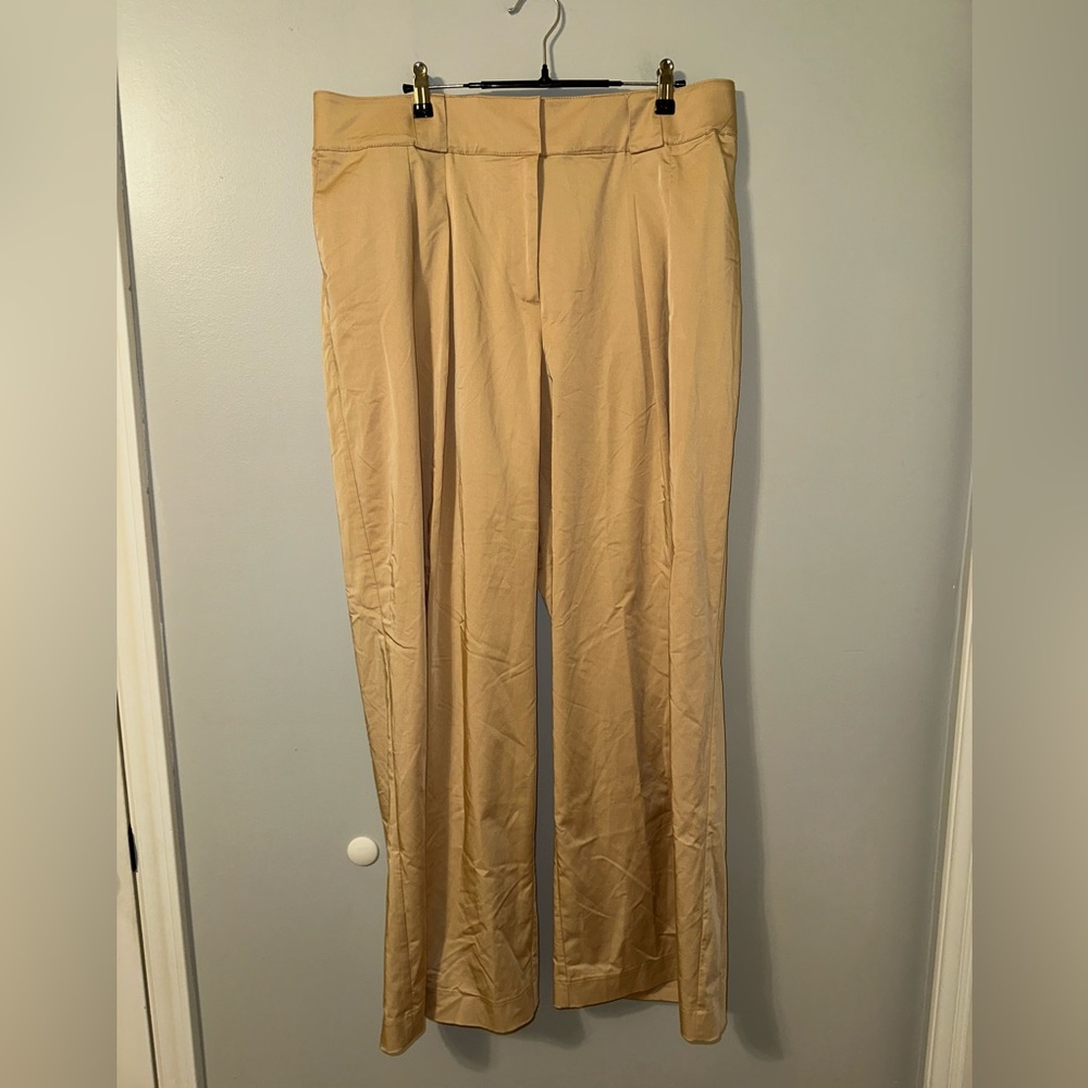 Elegant Tan Women's Trousers